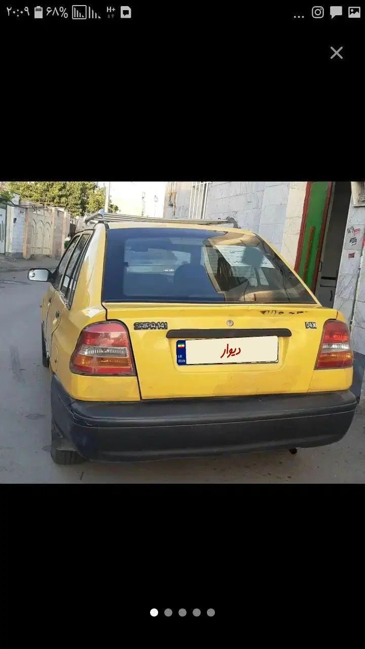پراید 141 دوگانه‌سوز - 1384