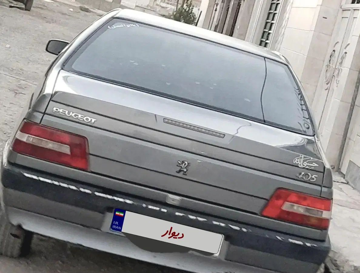 پژو 405 SLX دوگانه سوز XU7 - 1389