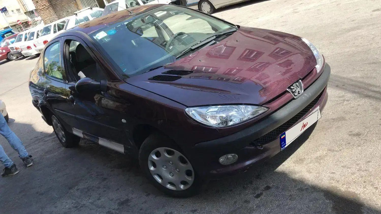 پژو ۲۰۶ صندوق دار v8 - 1388