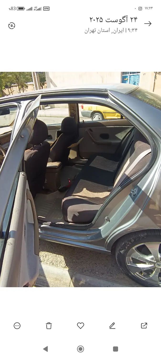 سمند LX EF7 دوگانه سوز - 1389