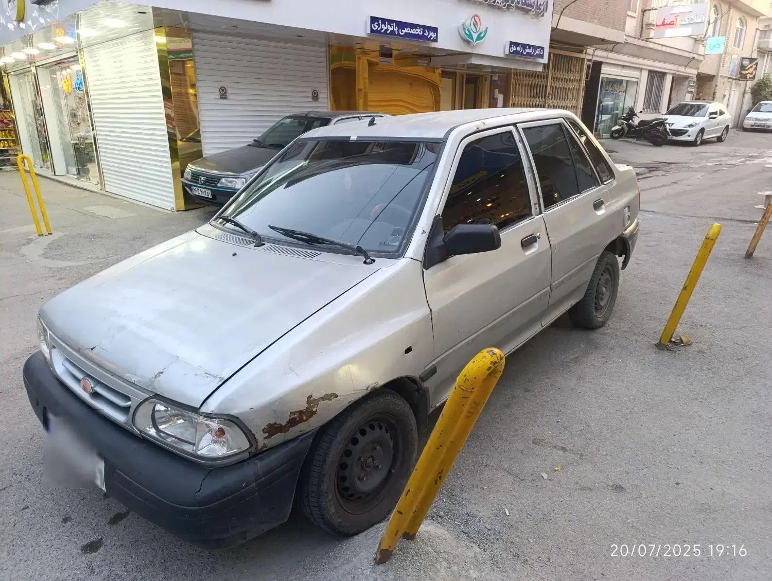 پراید صبا بنزینی - 1386