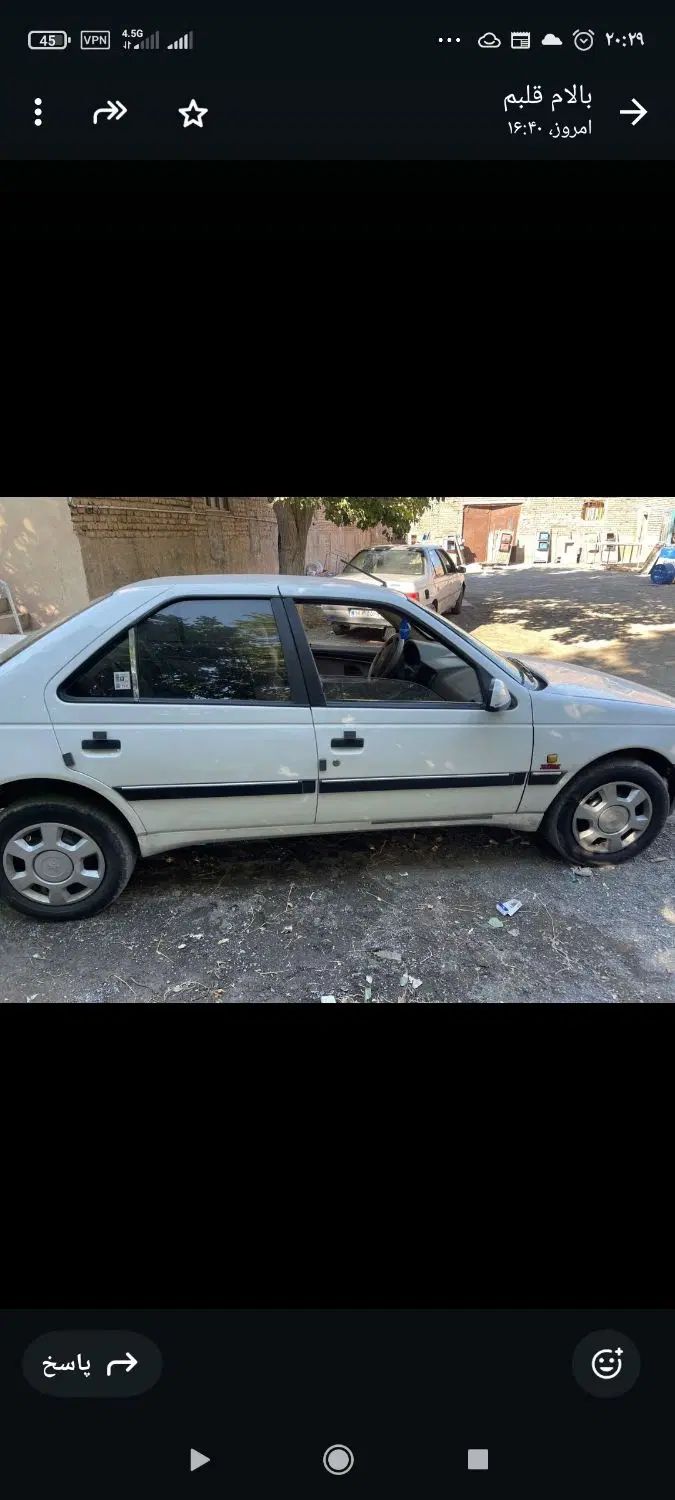 پژو 405 SLX بنزینی TU5 - 1393