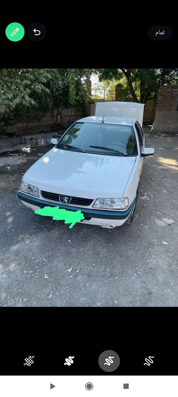 پژو 405 SLX بنزینی TU5 - 1393