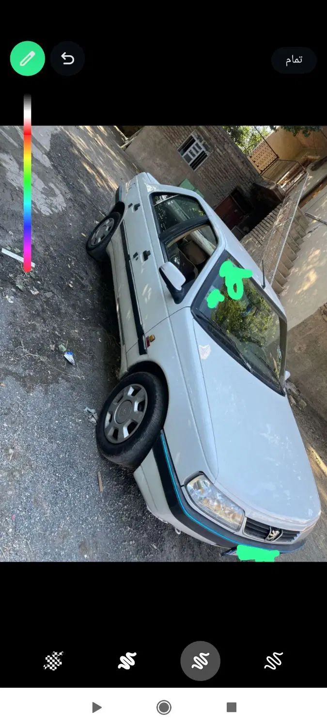 پژو 405 SLX بنزینی TU5 - 1393