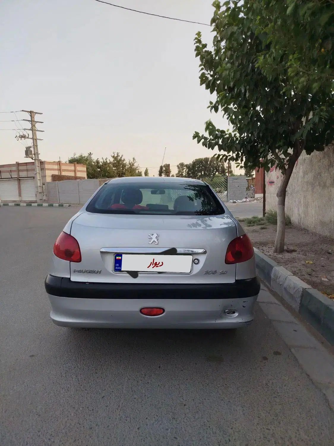 پژو ۲۰۶ صندوق دار v1 - 1387