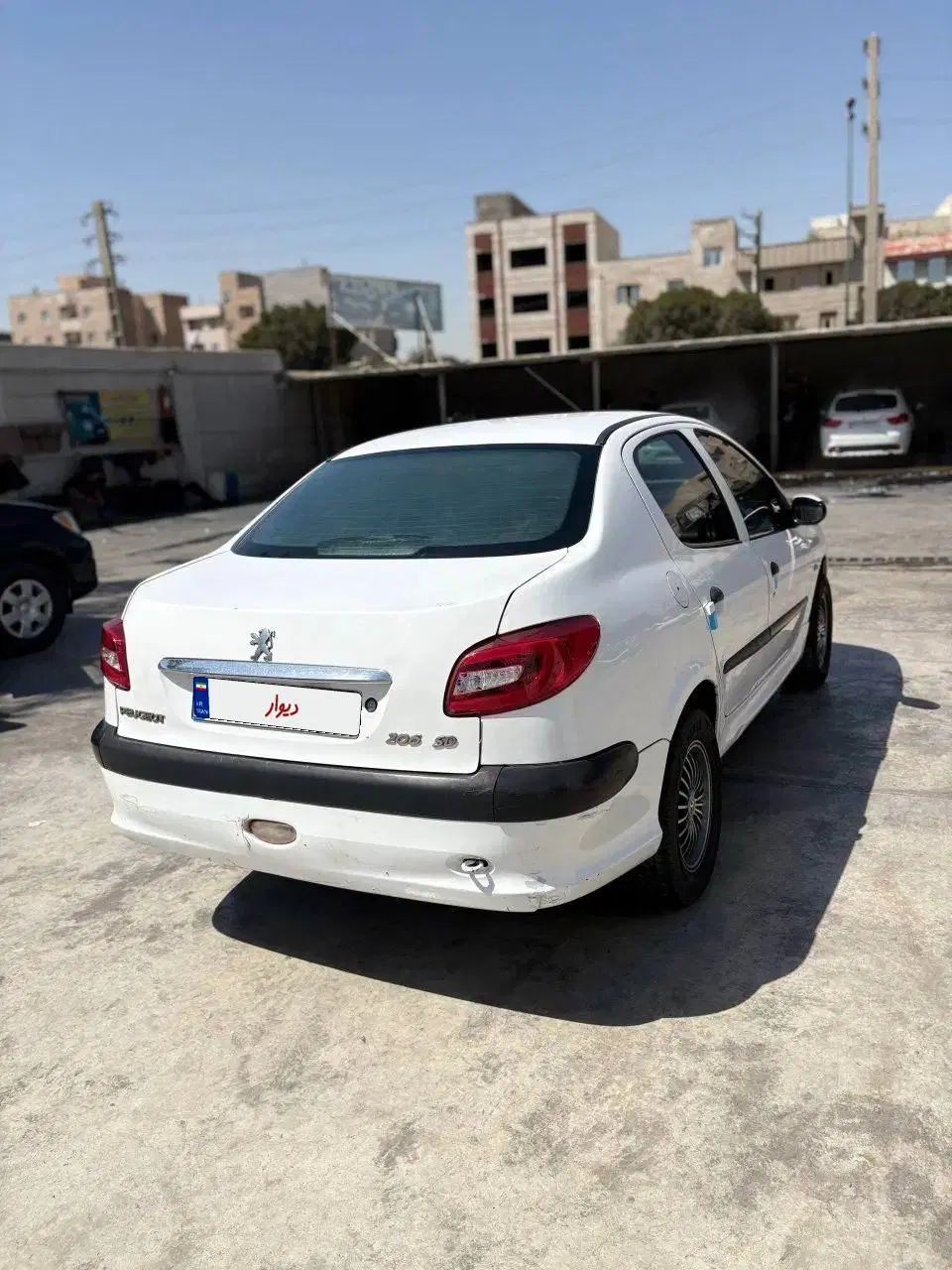 پژو ۲۰۶ صندوق دار v20 - 1390
