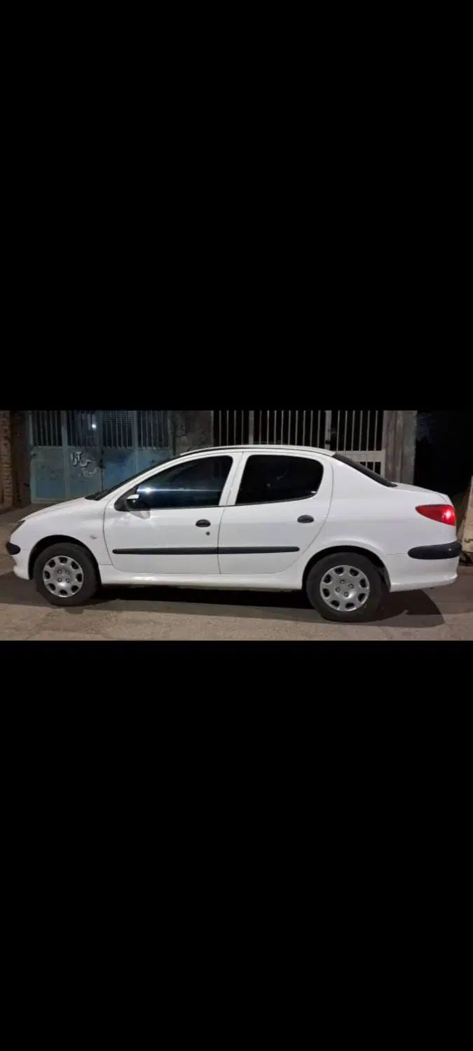 پژو ۲۰۶ صندوق دار v8 - 1391