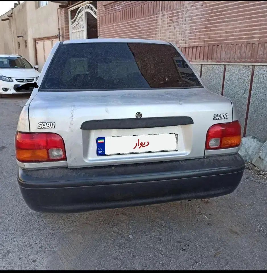 پراید صبا بنزینی - 1386