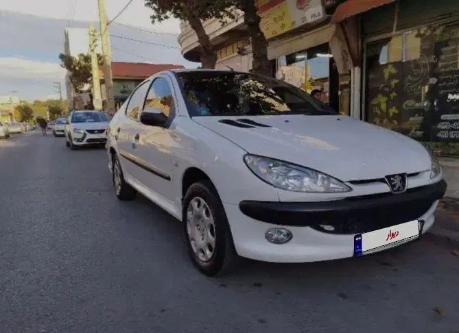 پژو ۲۰۶ صندوق دار v8 - 1398