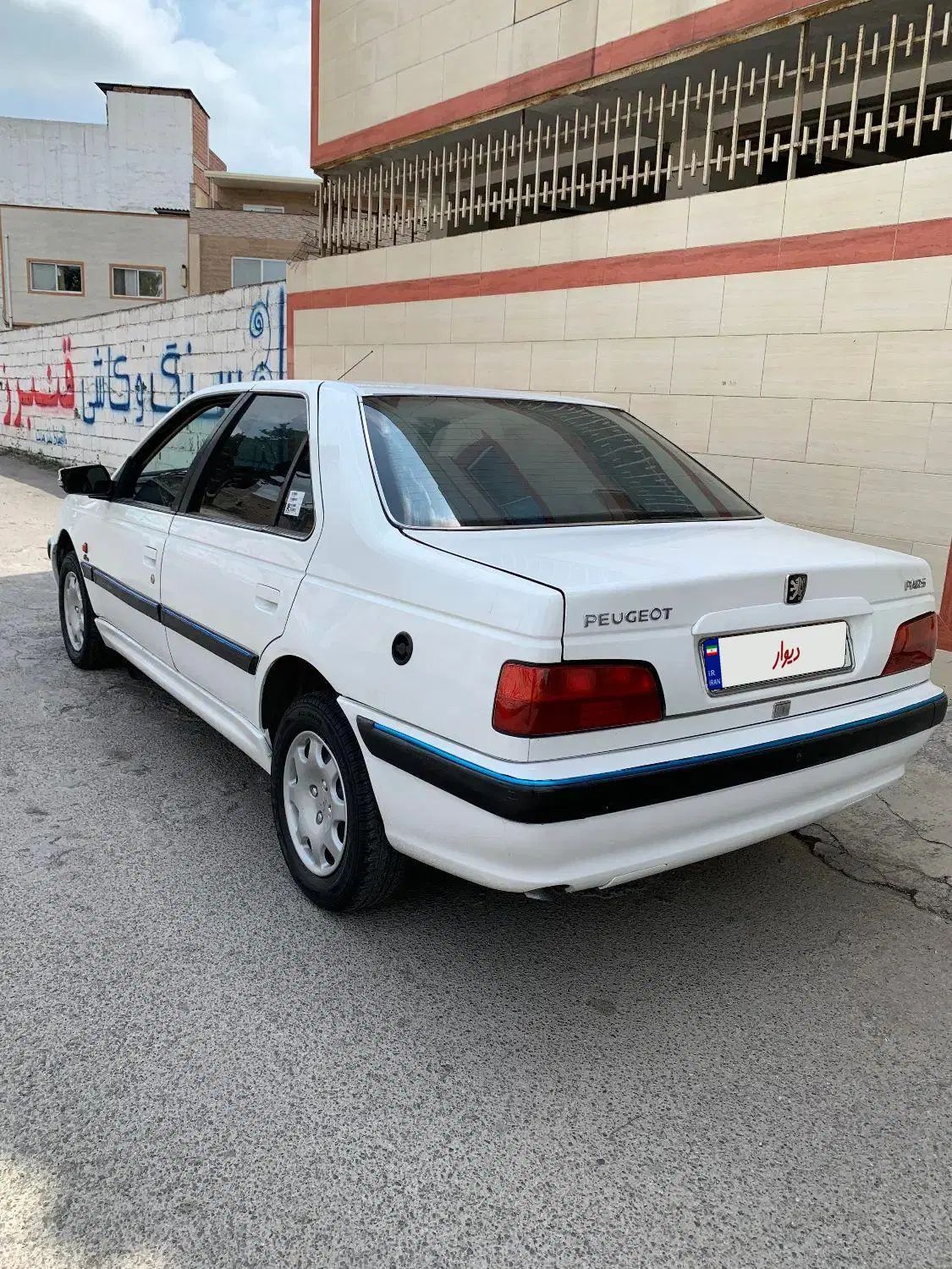 پژو پارس دوگانه سوز - 1386