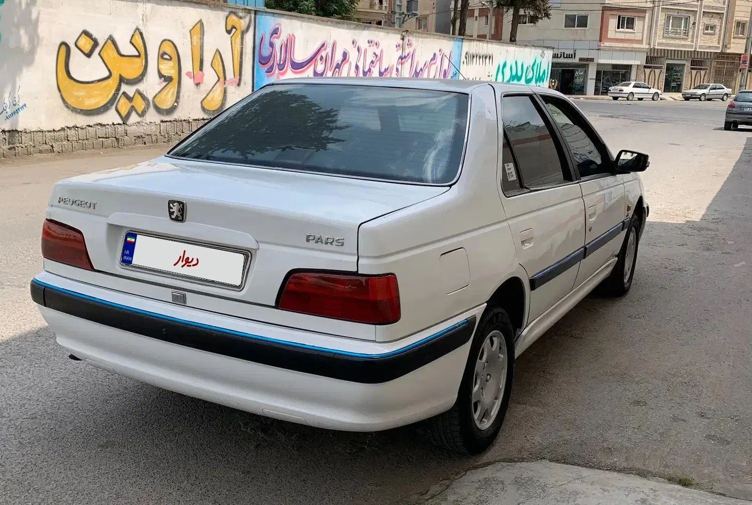 پژو پارس دوگانه سوز - 1386