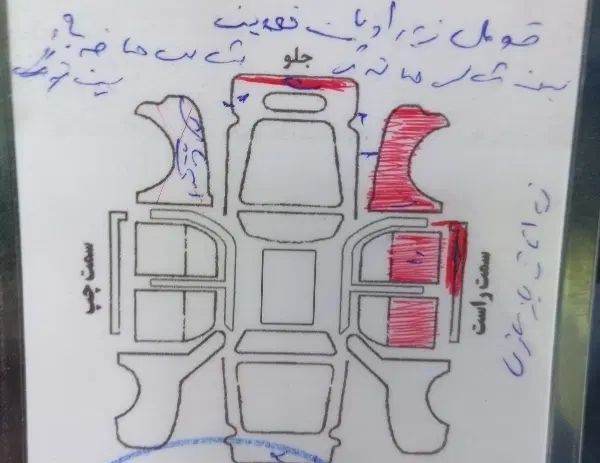 پراید صبا بنزینی - 1386