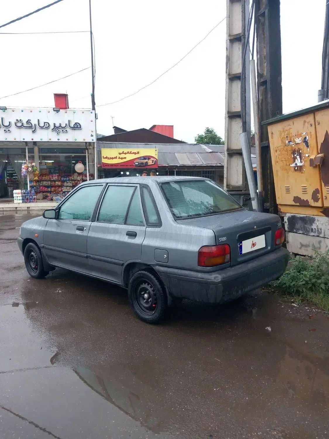 پراید صبا بنزینی - 1387