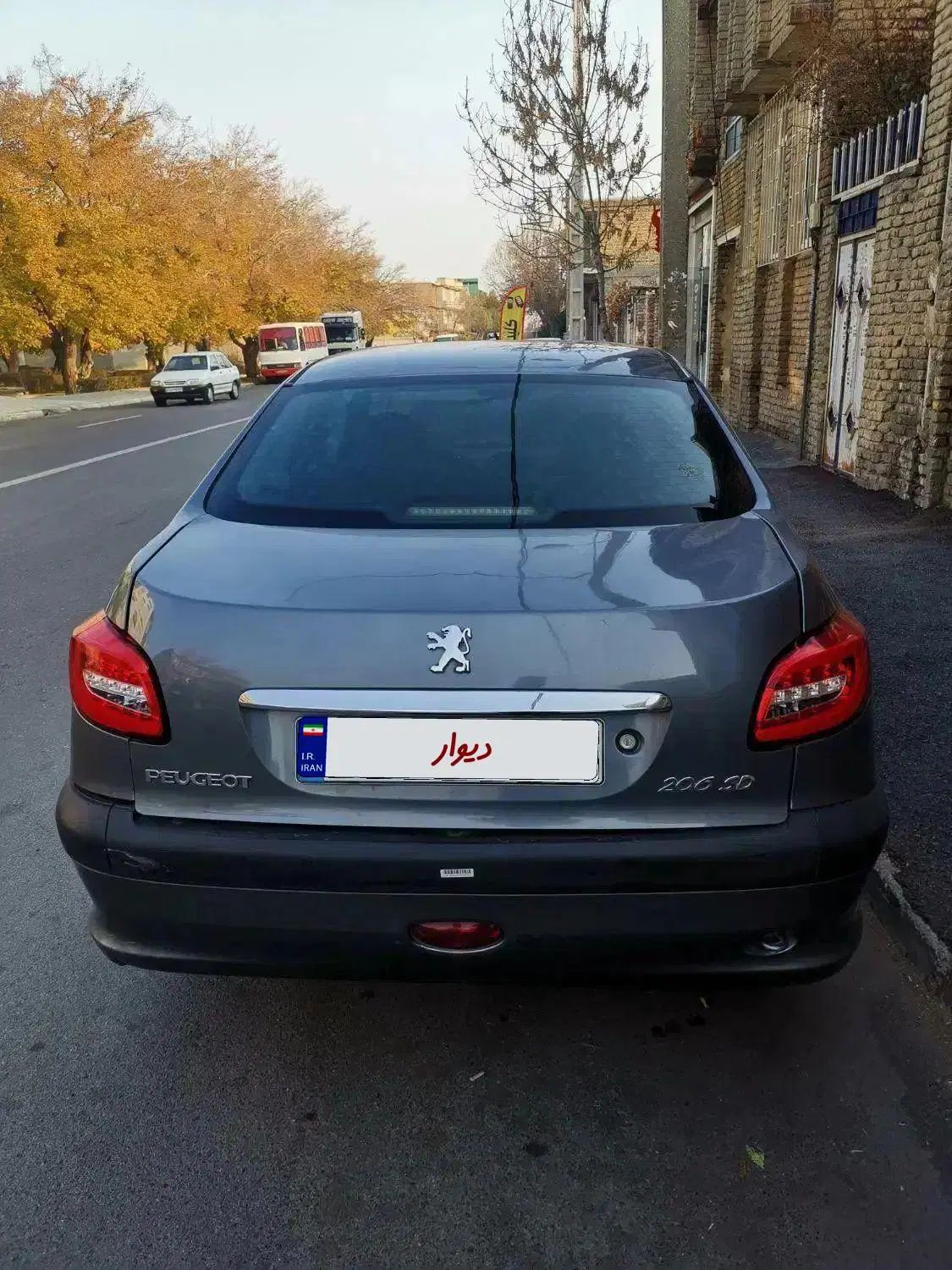 پژو ۲۰۶ صندوق دار v10 - 1387