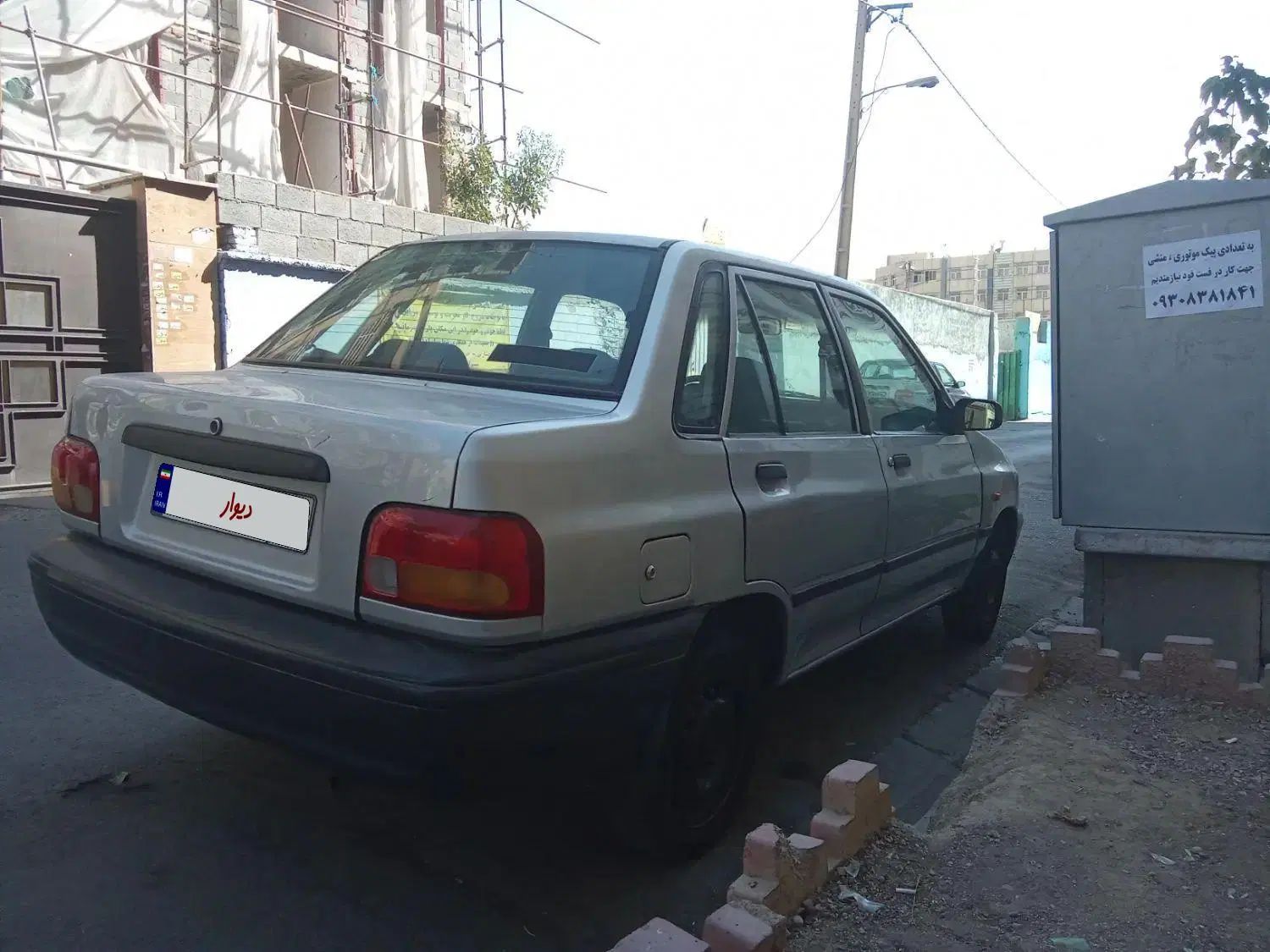 پراید صبا بنزینی - 1387