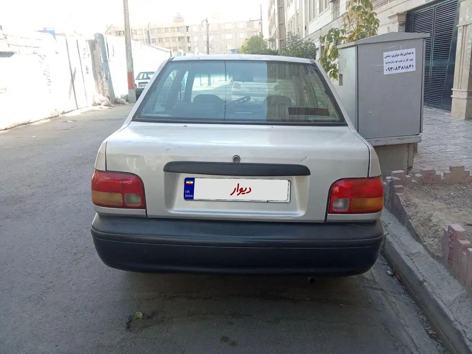 پراید صبا بنزینی - 1387