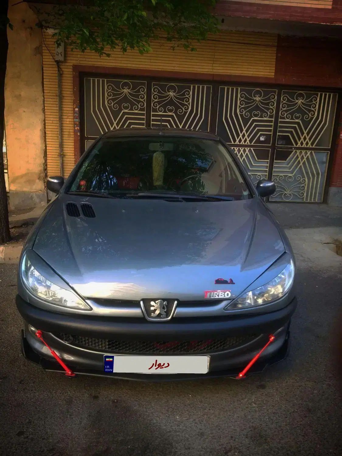 پژو ۲۰۶ صندوق دار v8 - 1386