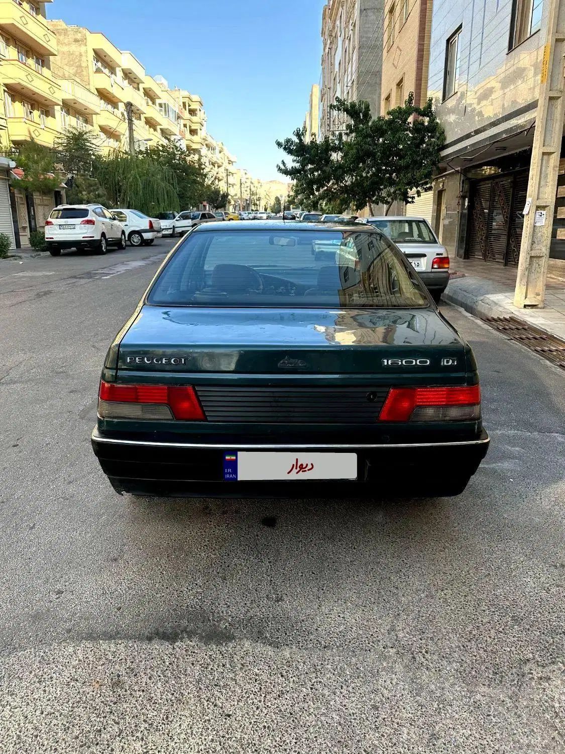 پژو آردی دوگانه سوز CNG - 1385