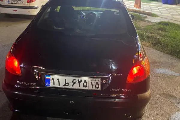 پژو ۲۰۶ صندوق دار v9 - 1386