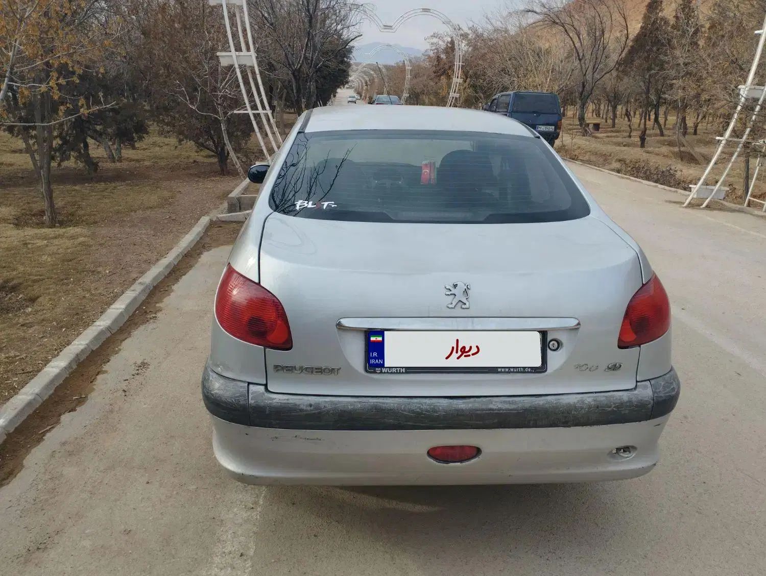 پژو ۲۰۶ صندوق دار v20 - 1388