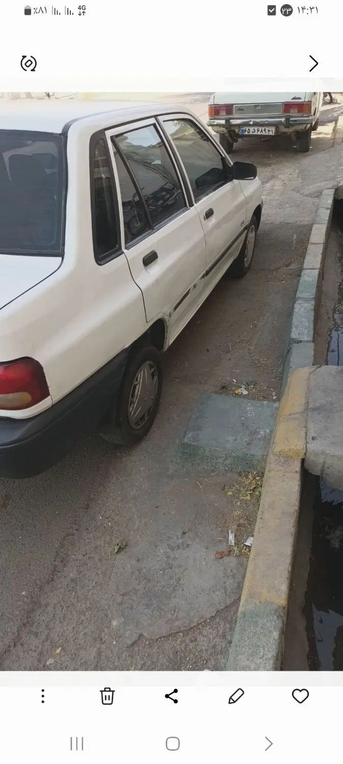 پراید صبا بنزینی - 1382