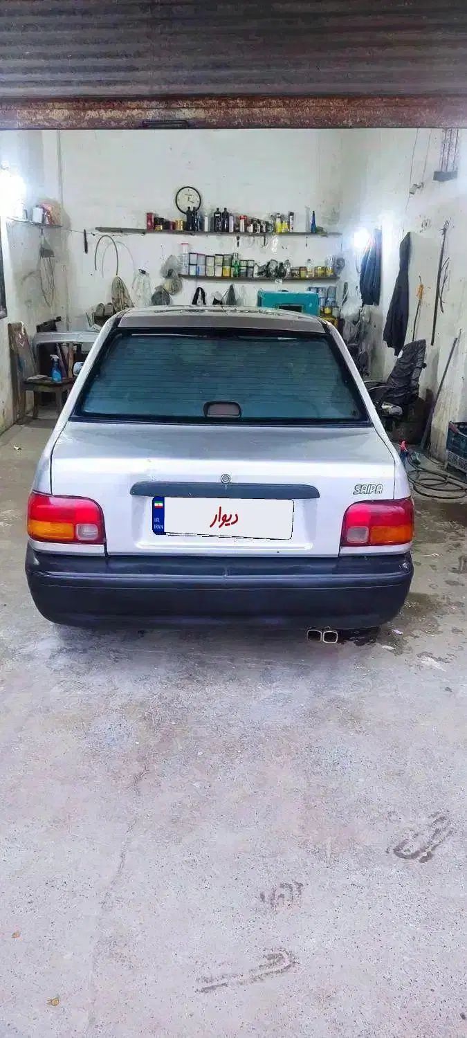 پراید صبا بنزینی - 1387
