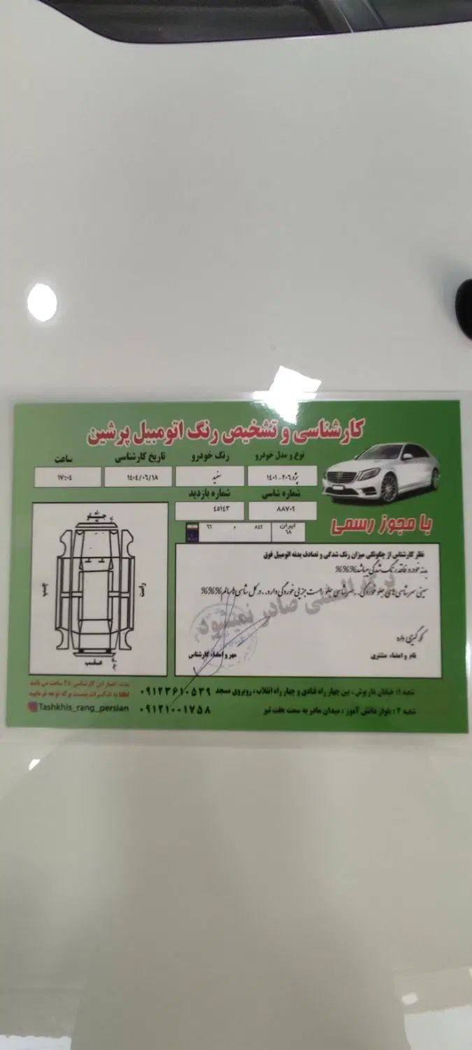 پژو 206 تیپ 2 - 1401