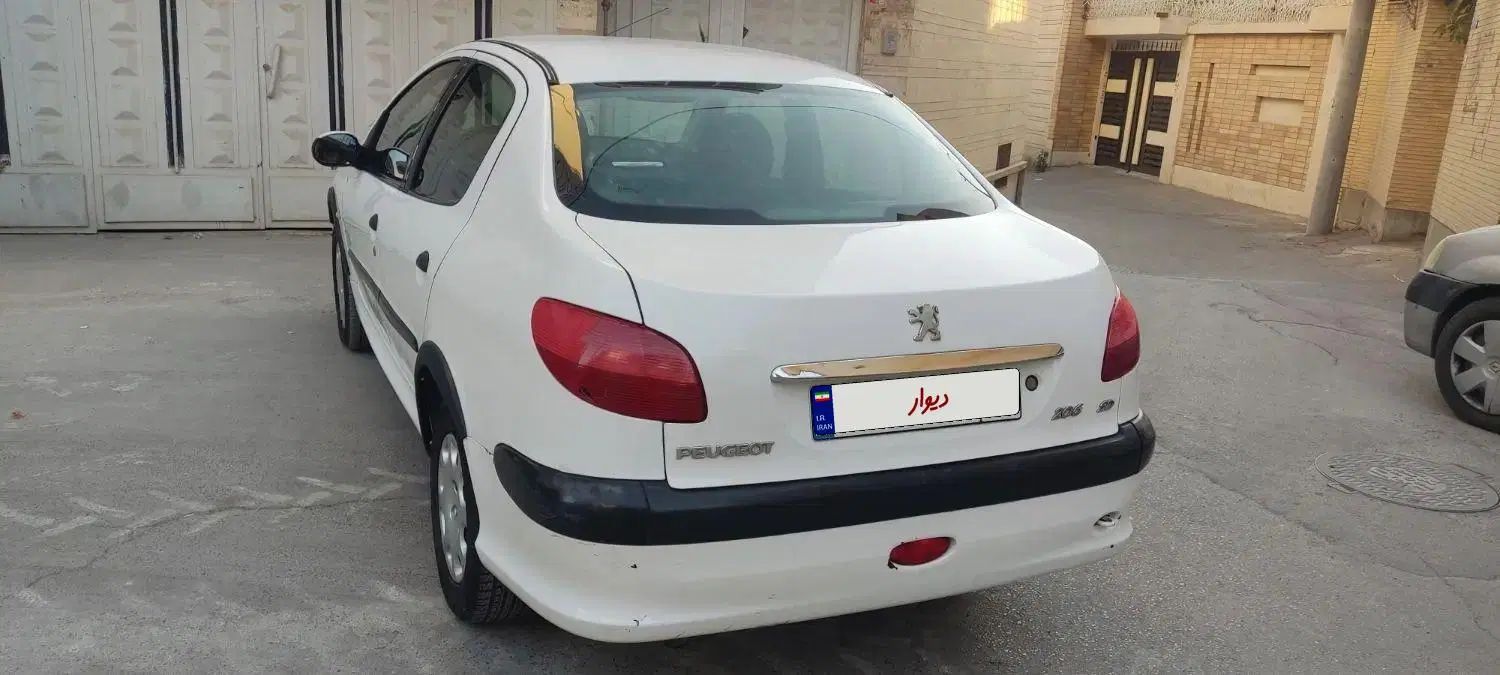 پژو ۲۰۶ صندوق دار v20 - 1387