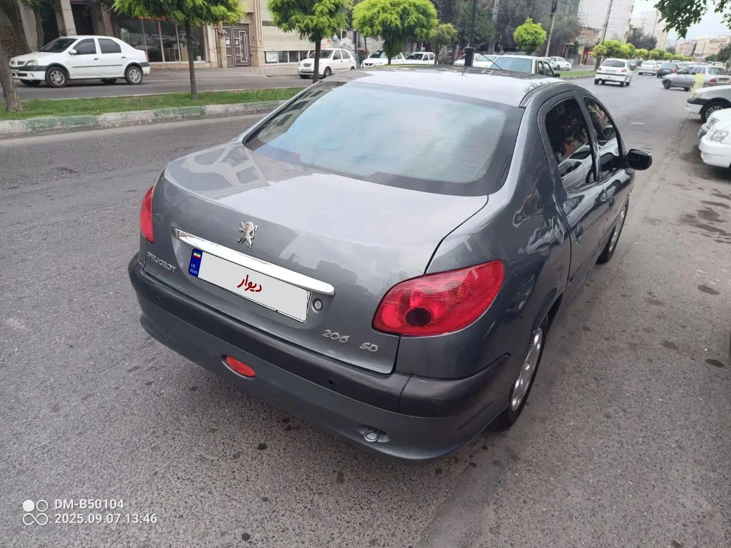 پژو ۲۰۶ صندوق دار v8 - 1395