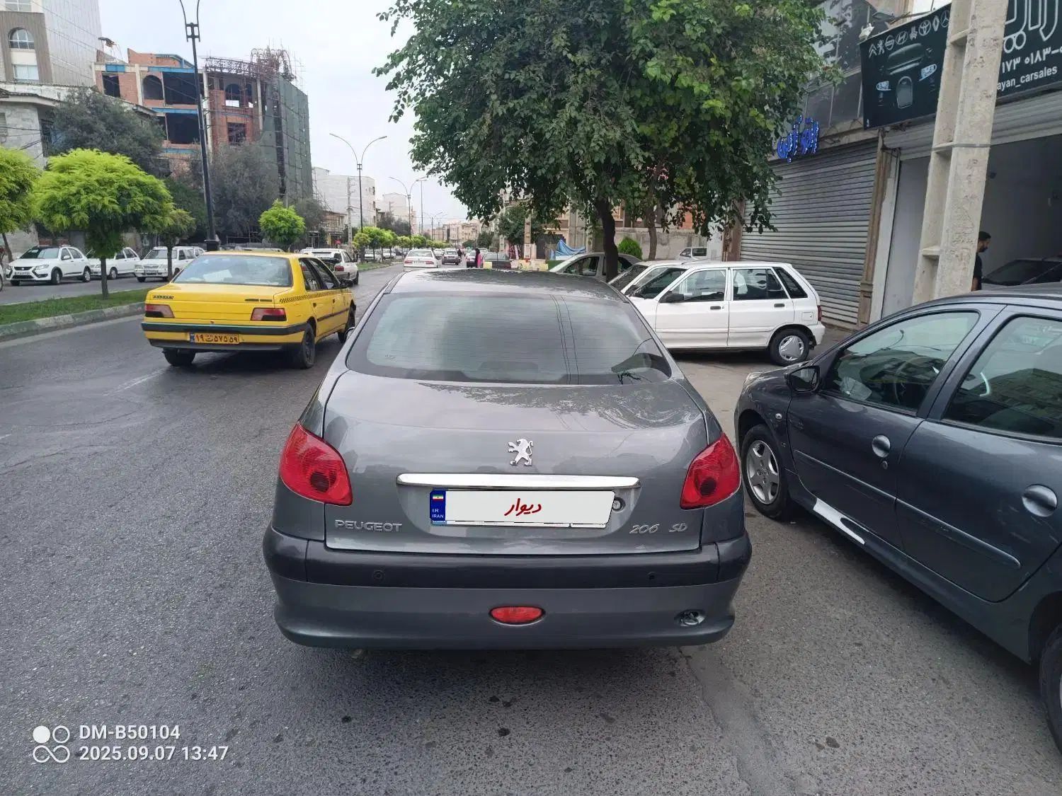 پژو ۲۰۶ صندوق دار v8 - 1395