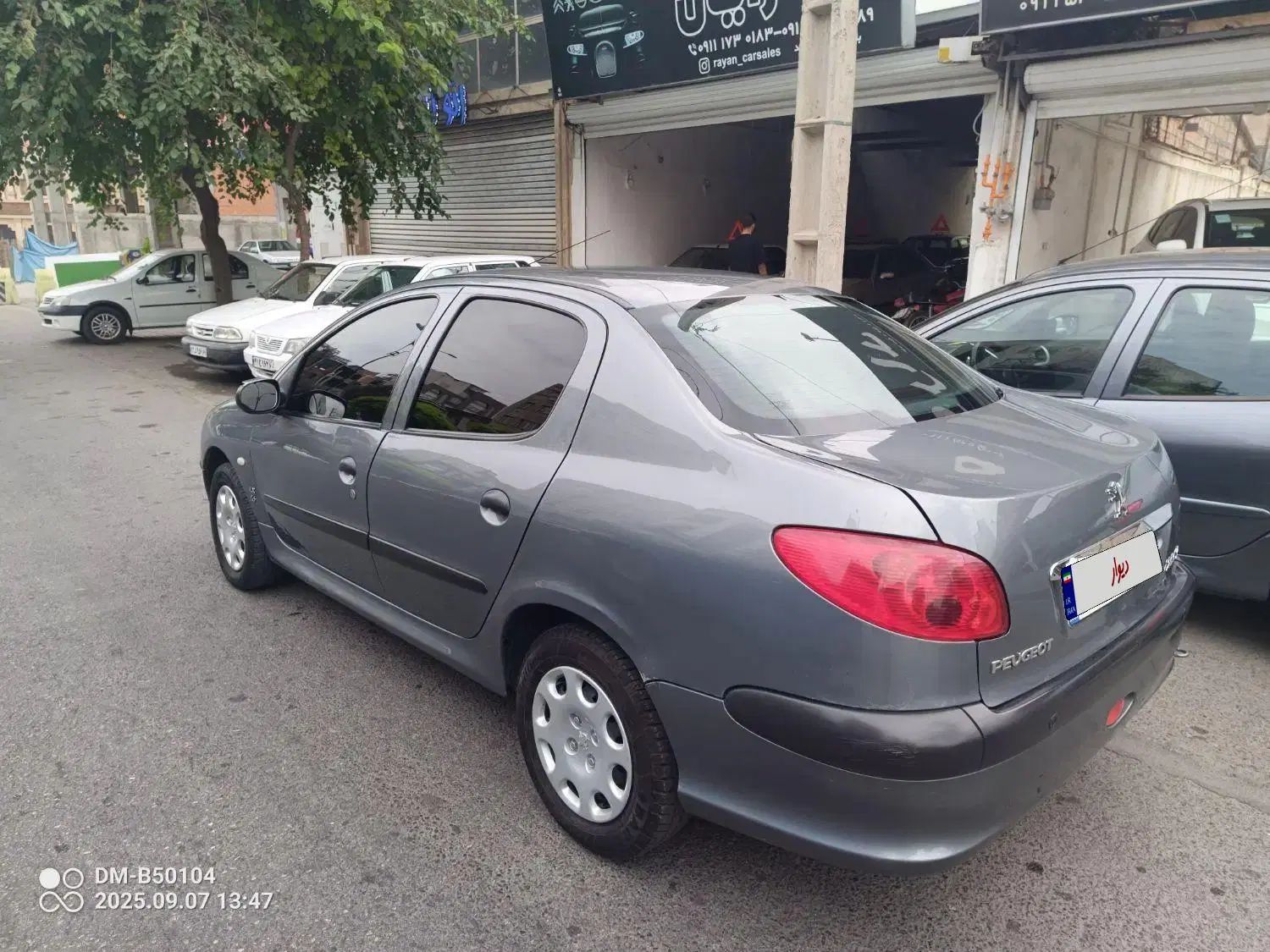 پژو ۲۰۶ صندوق دار v8 - 1395