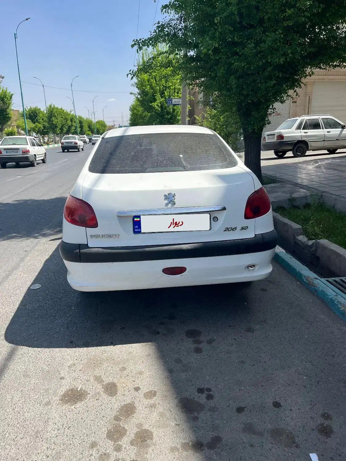 پژو ۲۰۶ صندوق دار v20 - 1390