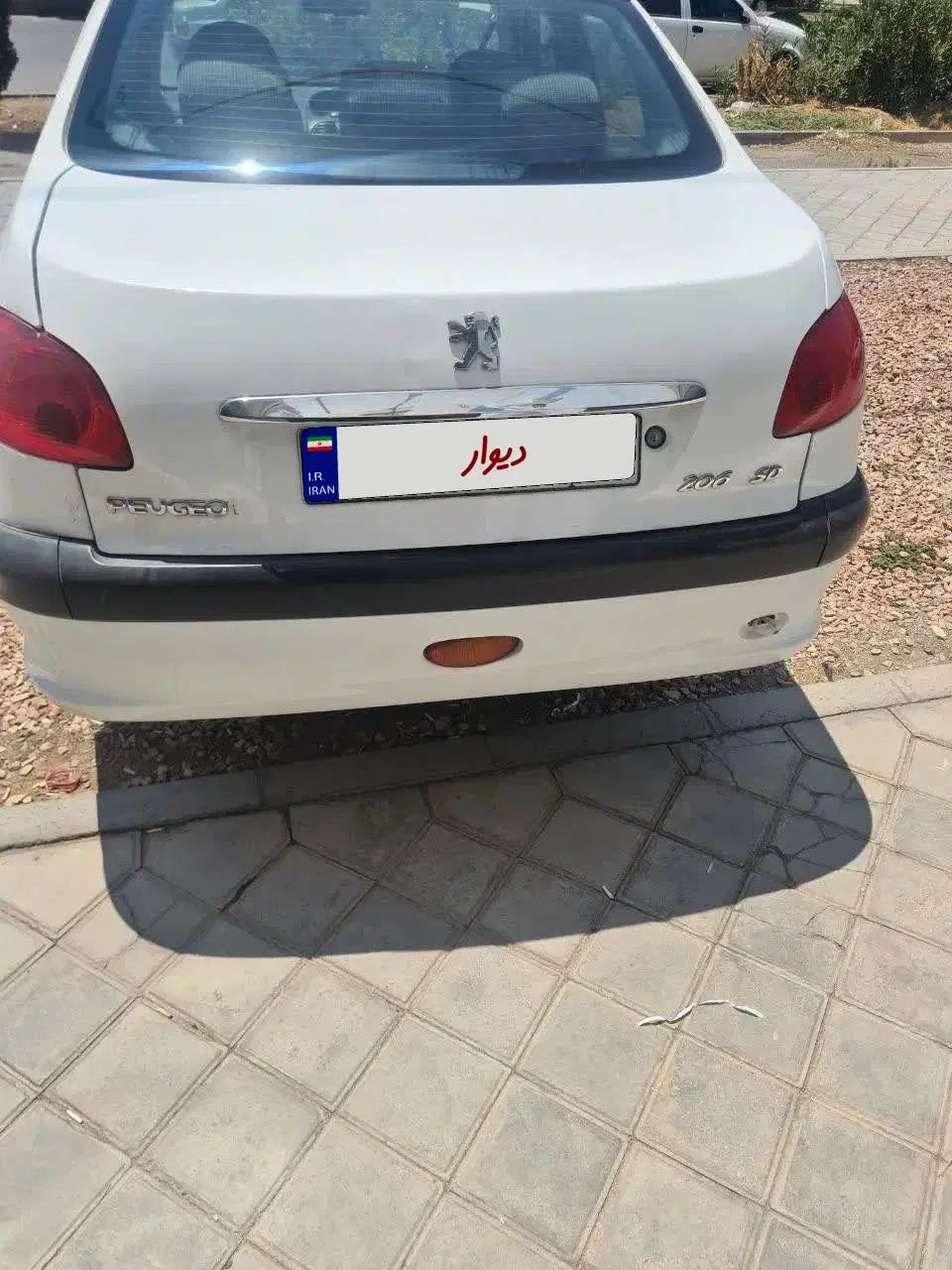 پژو ۲۰۶ صندوق دار v20 - 1387