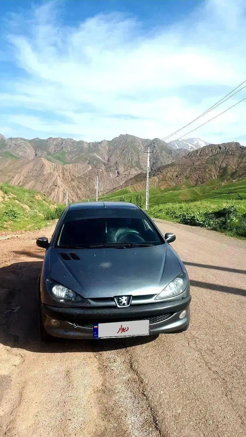 پژو ۲۰۶ صندوق دار v8 - 1388