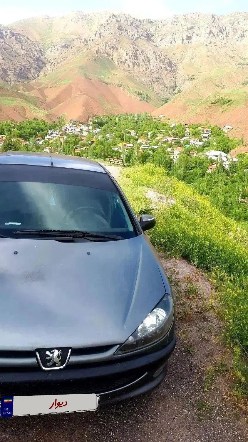 پژو ۲۰۶ صندوق دار v8 - 1388