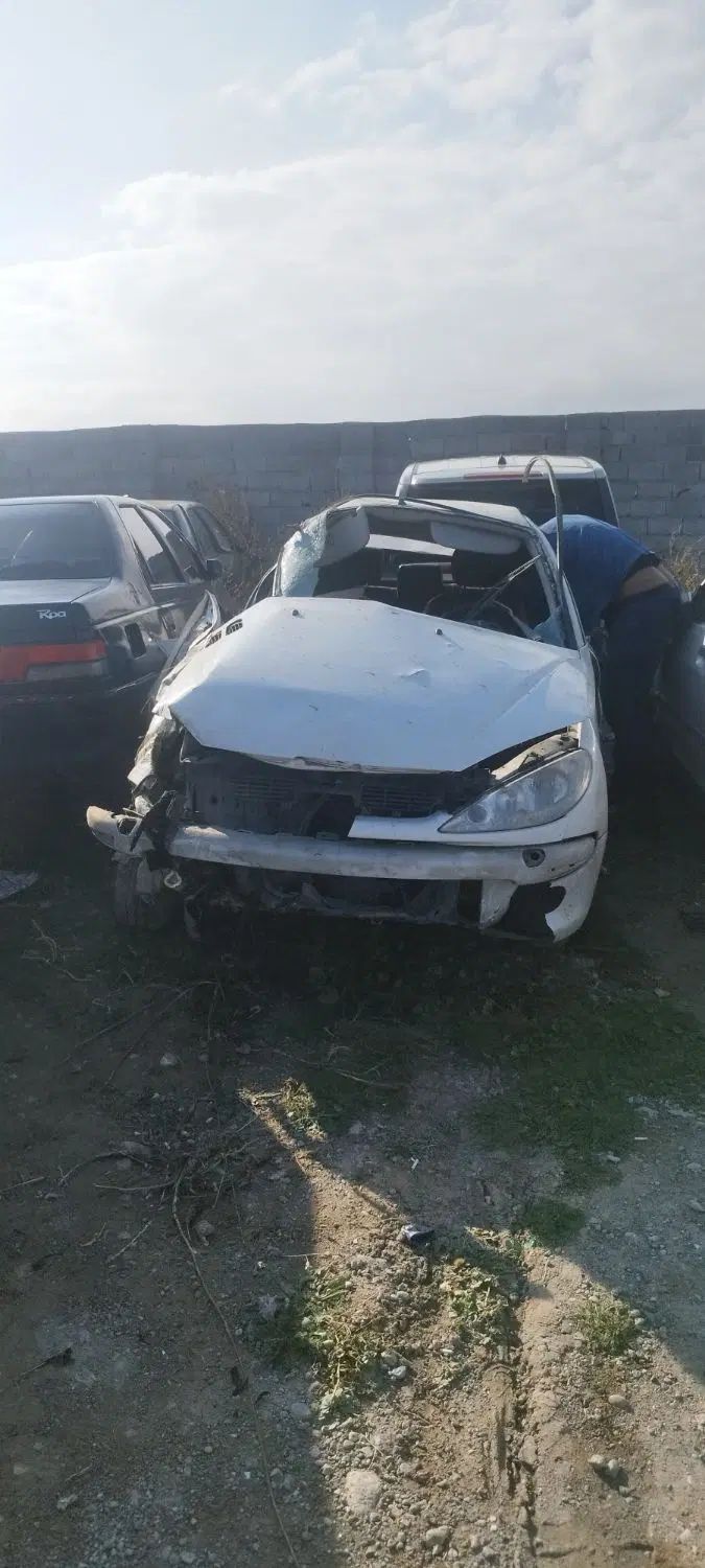 پژو ۲۰۶ صندوق دار v8 - 1395