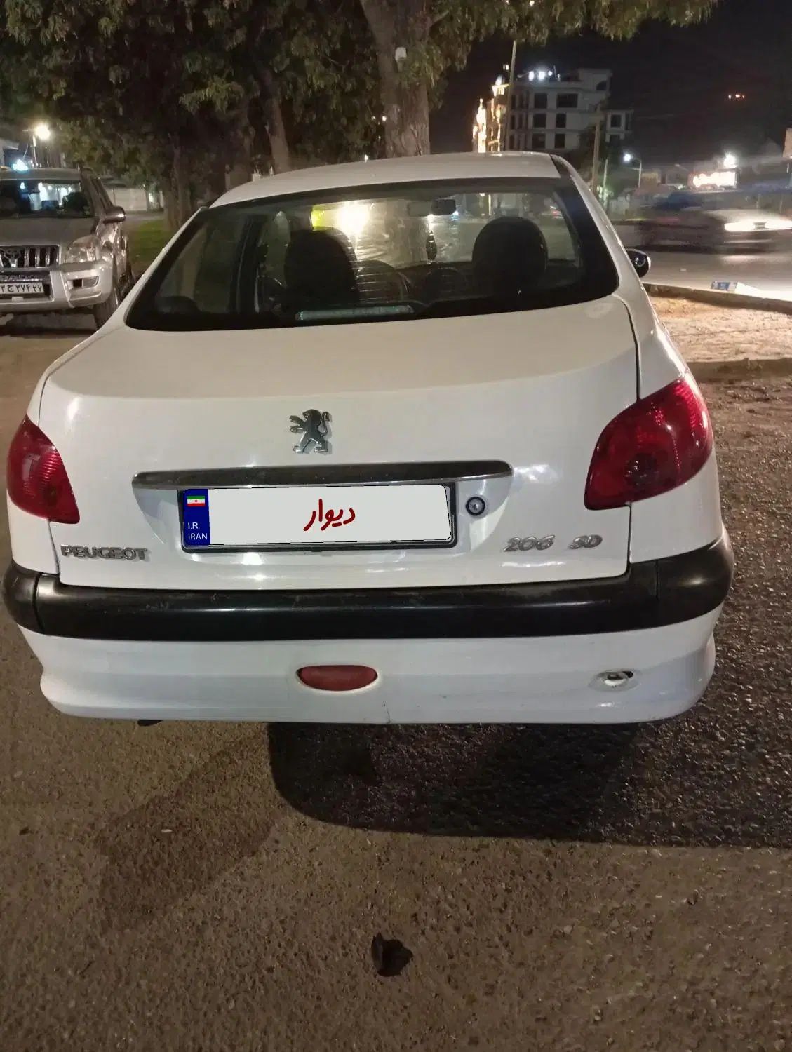 پژو ۲۰۶ صندوق دار v20 - 1390