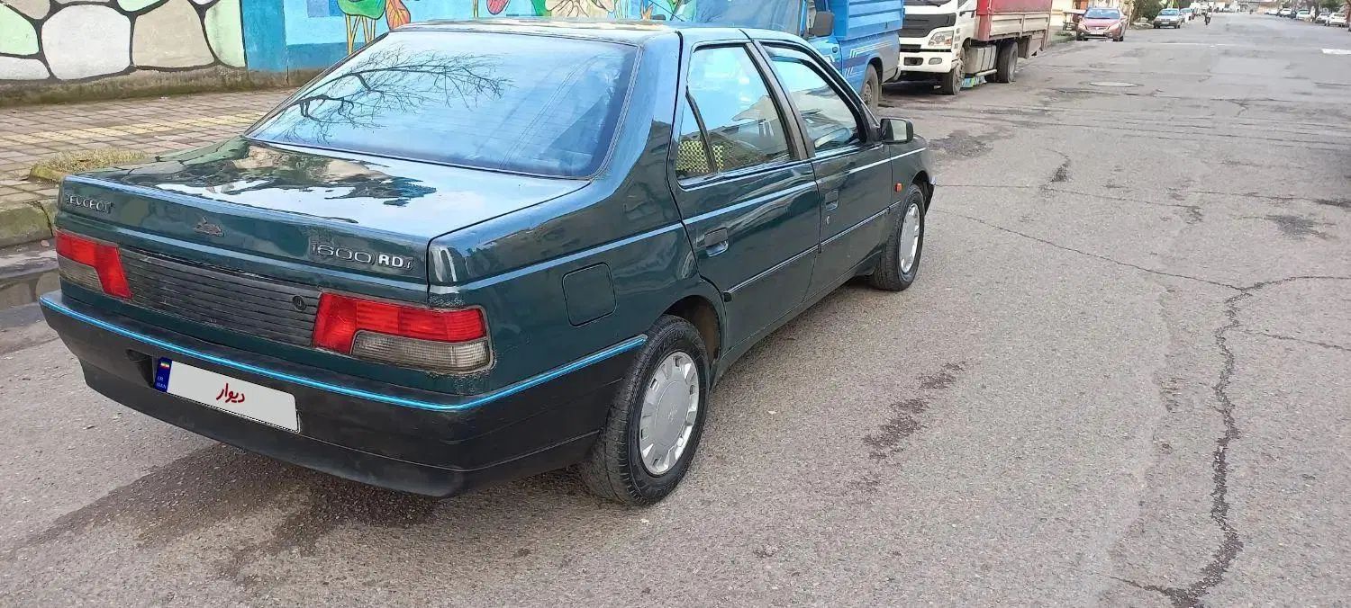 پژو آردی دوگانه سوز CNG - 1384