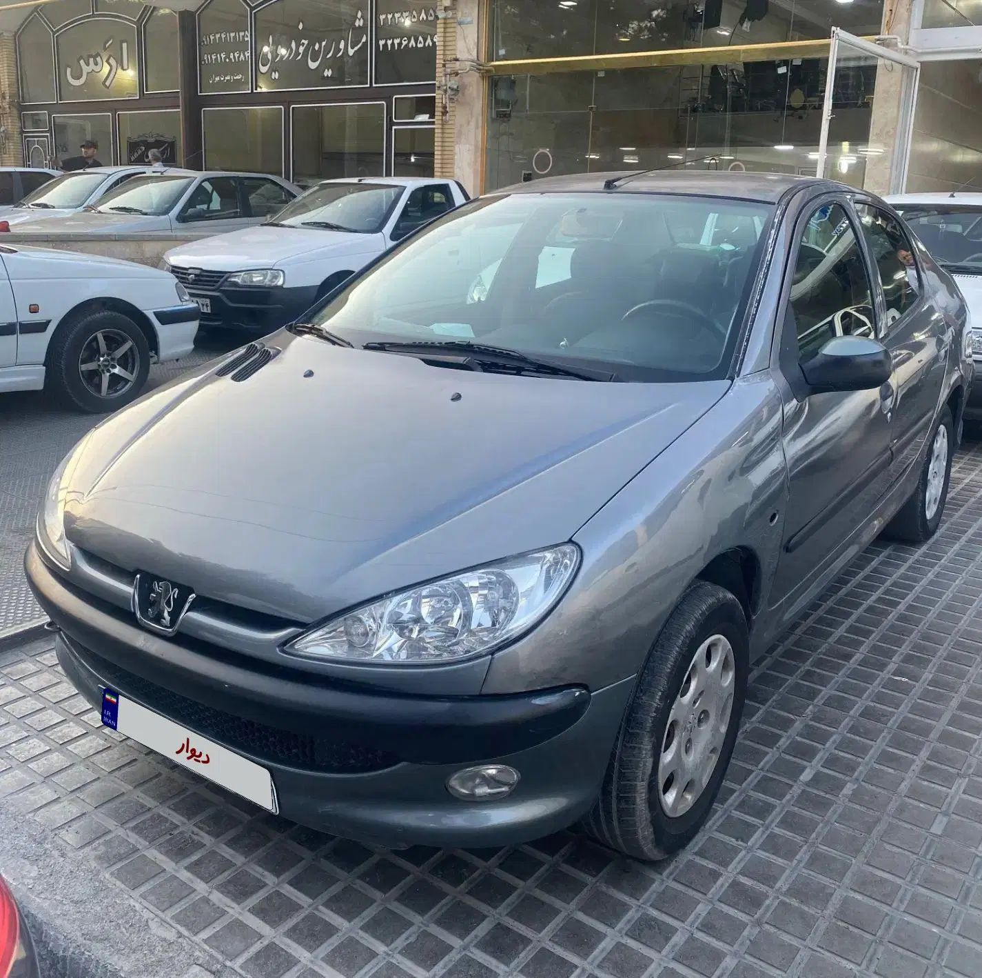 پژو ۲۰۶ صندوق دار v8 - 1390