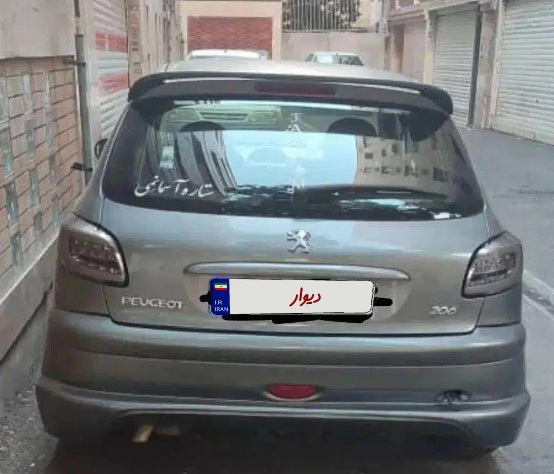 پژو 206 تیپ 3 - 1388