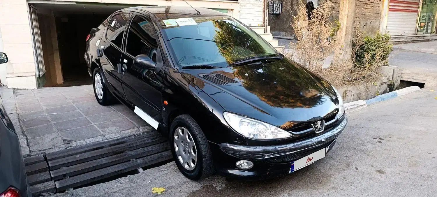 پژو ۲۰۶ صندوق دار v8 - 1393