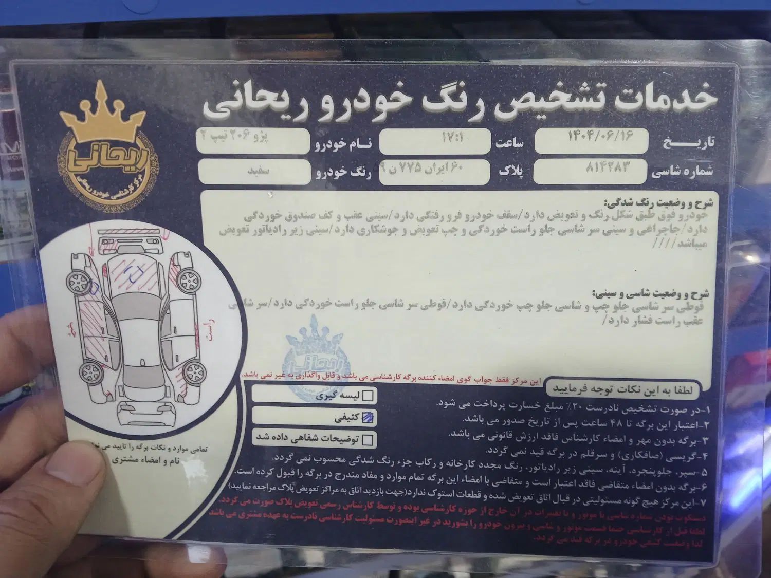 پژو 206 تیپ 2 - 1395