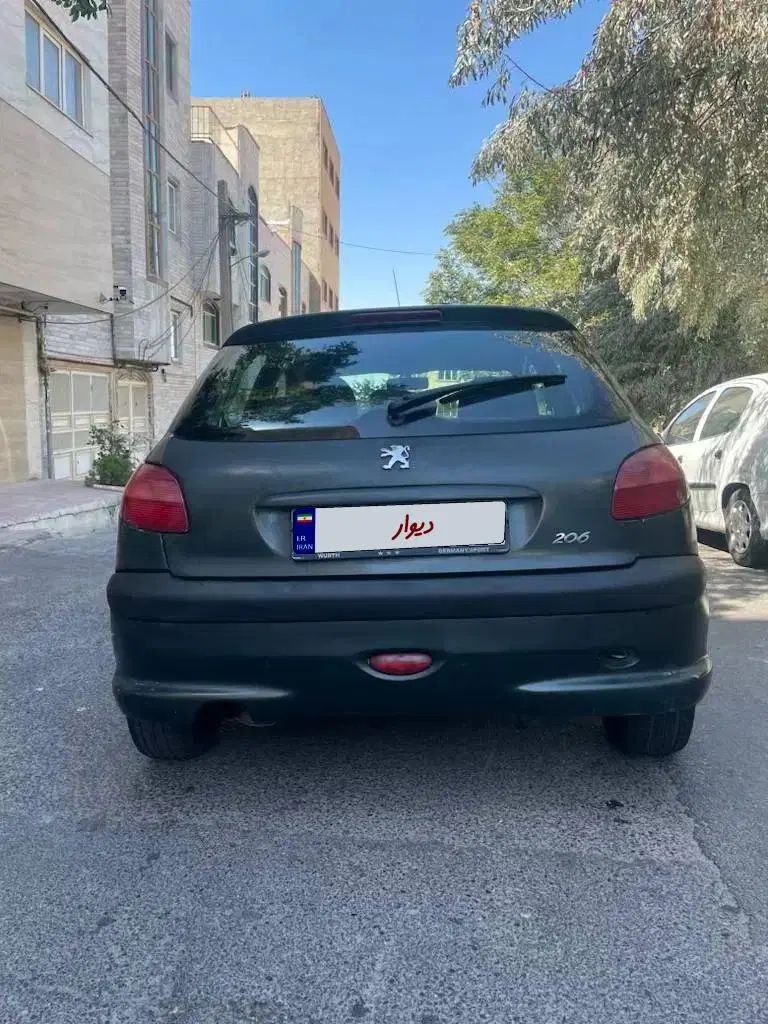 پژو 206 تیپ 3 - 1382