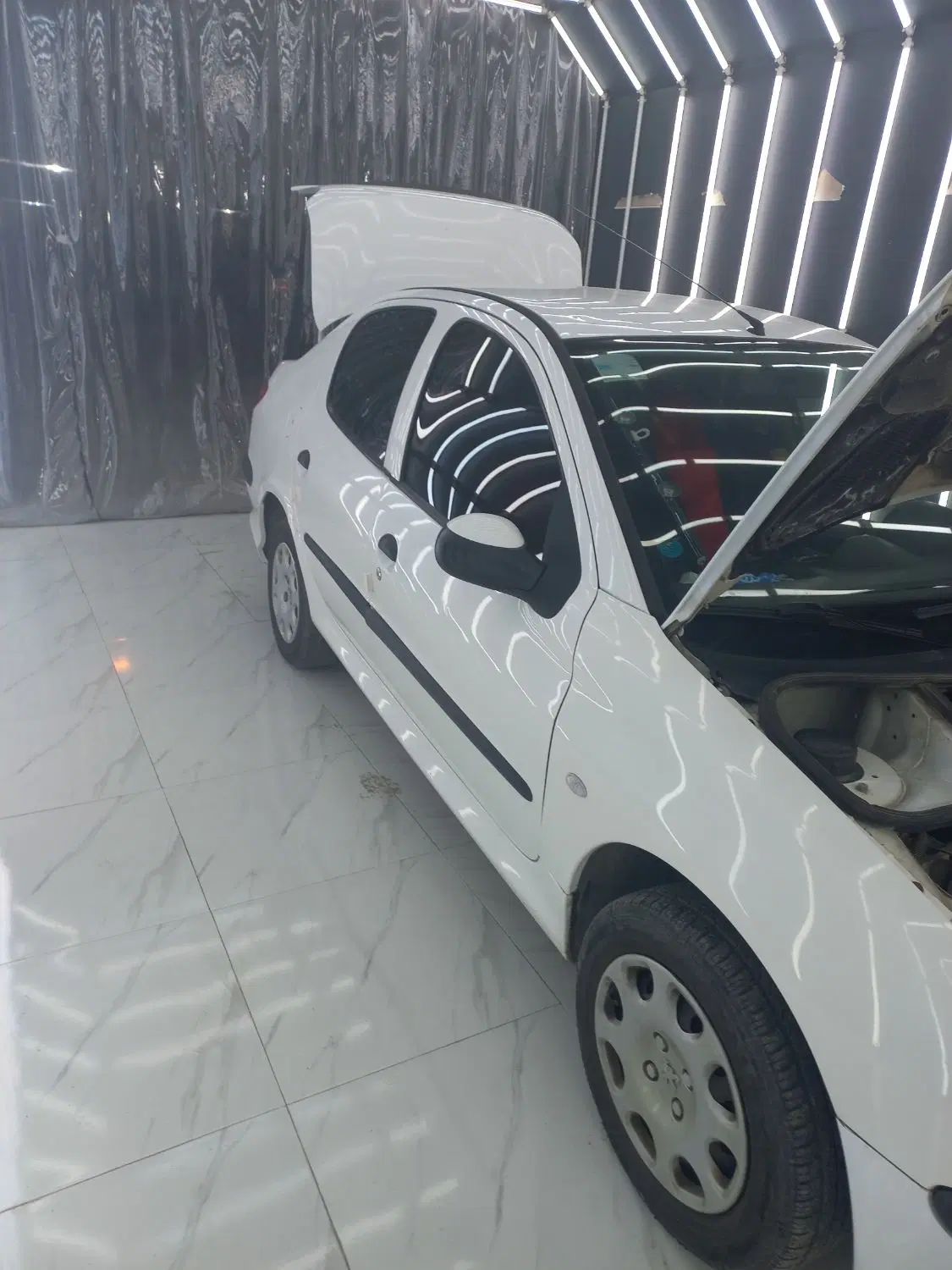 پژو ۲۰۶ صندوق دار v8 - 1393