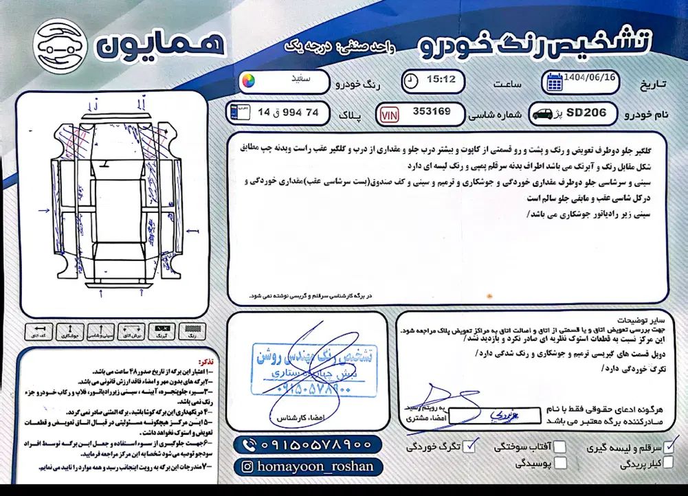 پژو 206 تیپ 5 - 1387