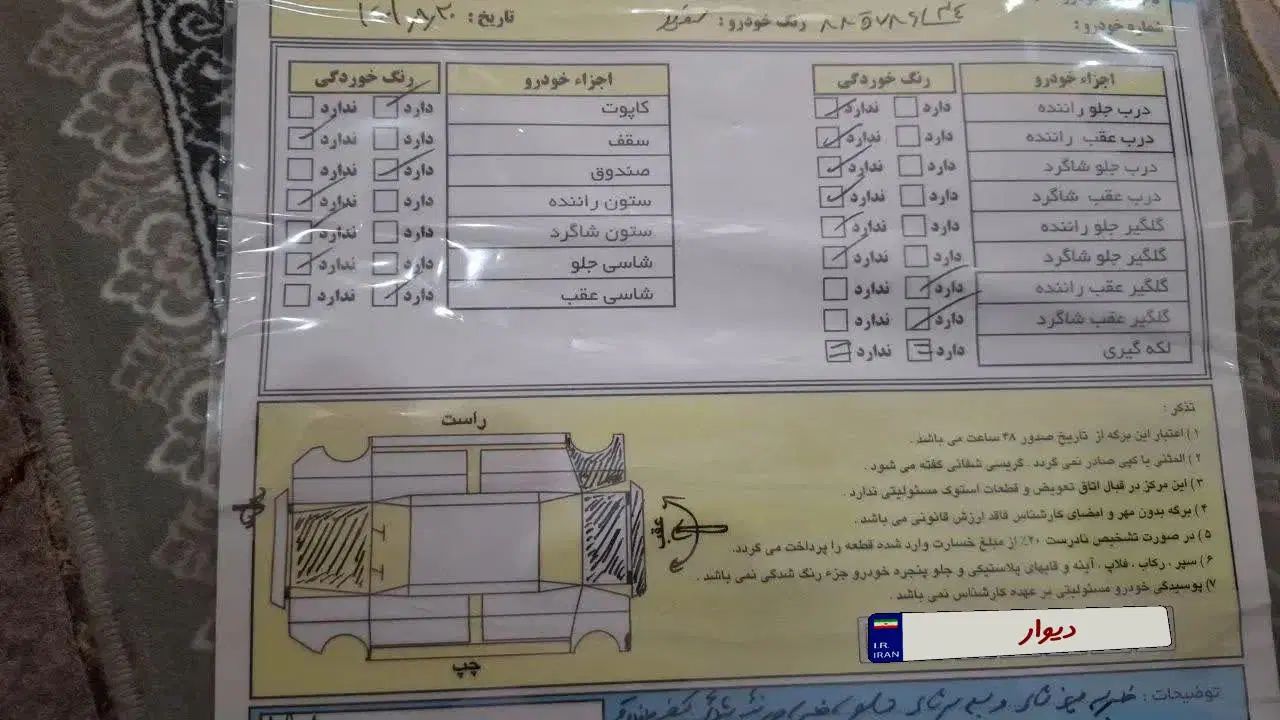 پژو پارس دوگانه سوز - 1394