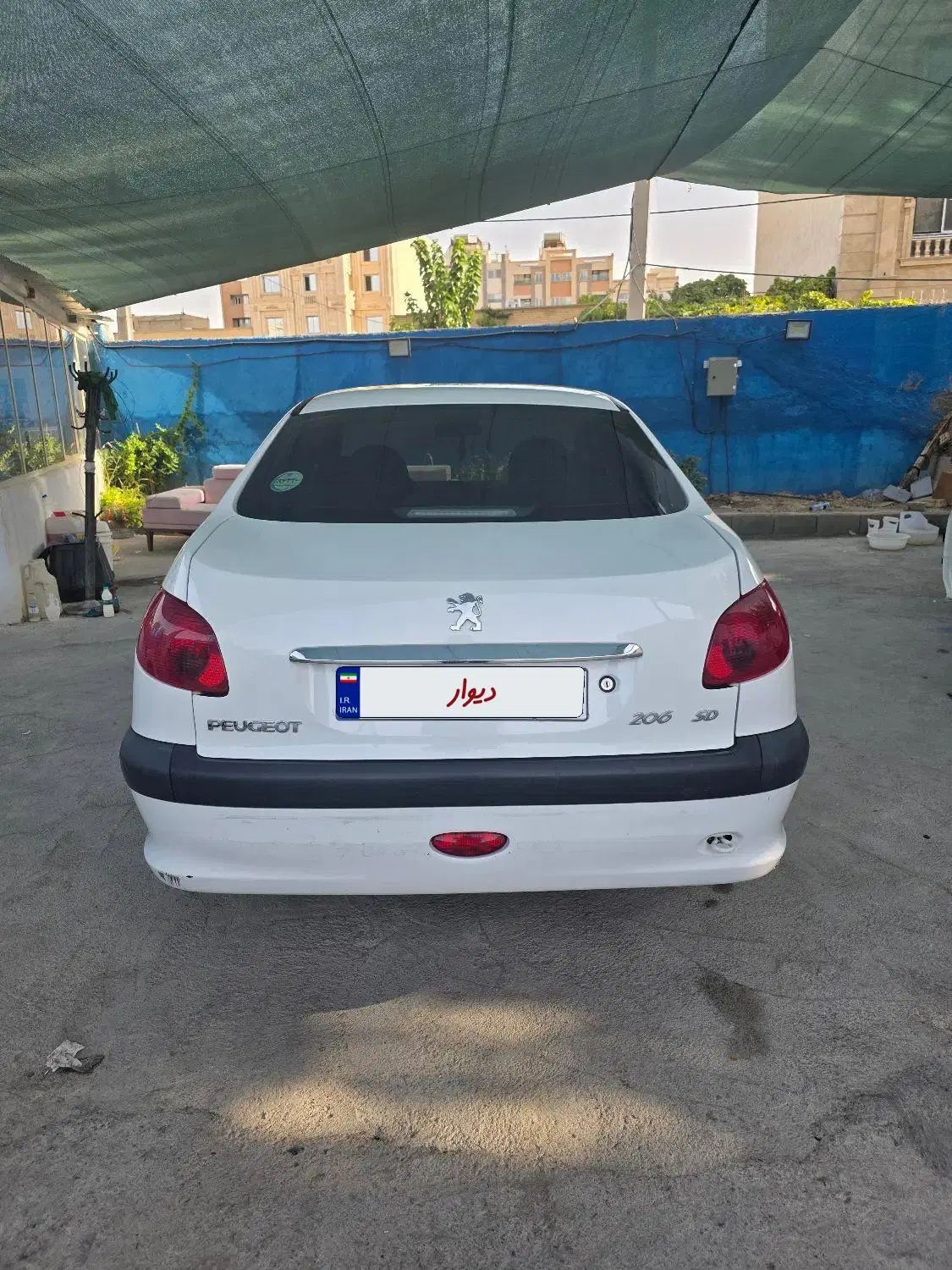 پژو ۲۰۶ صندوق دار v8 - 1399
