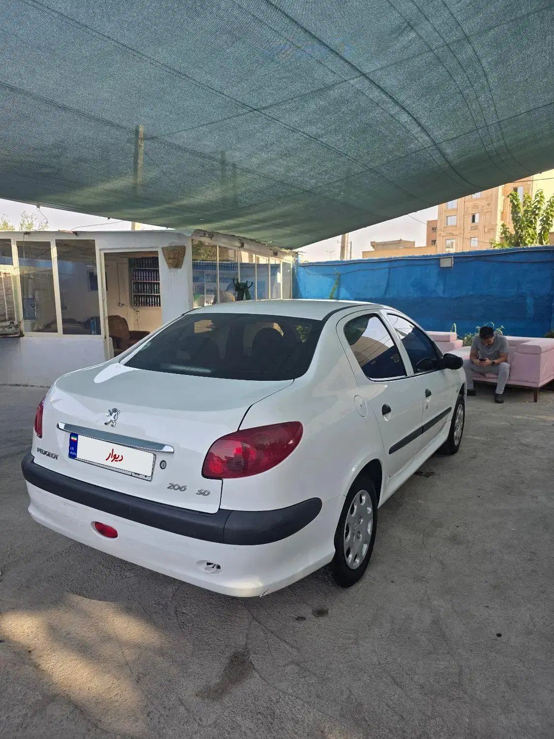 پژو ۲۰۶ صندوق دار v8 - 1399