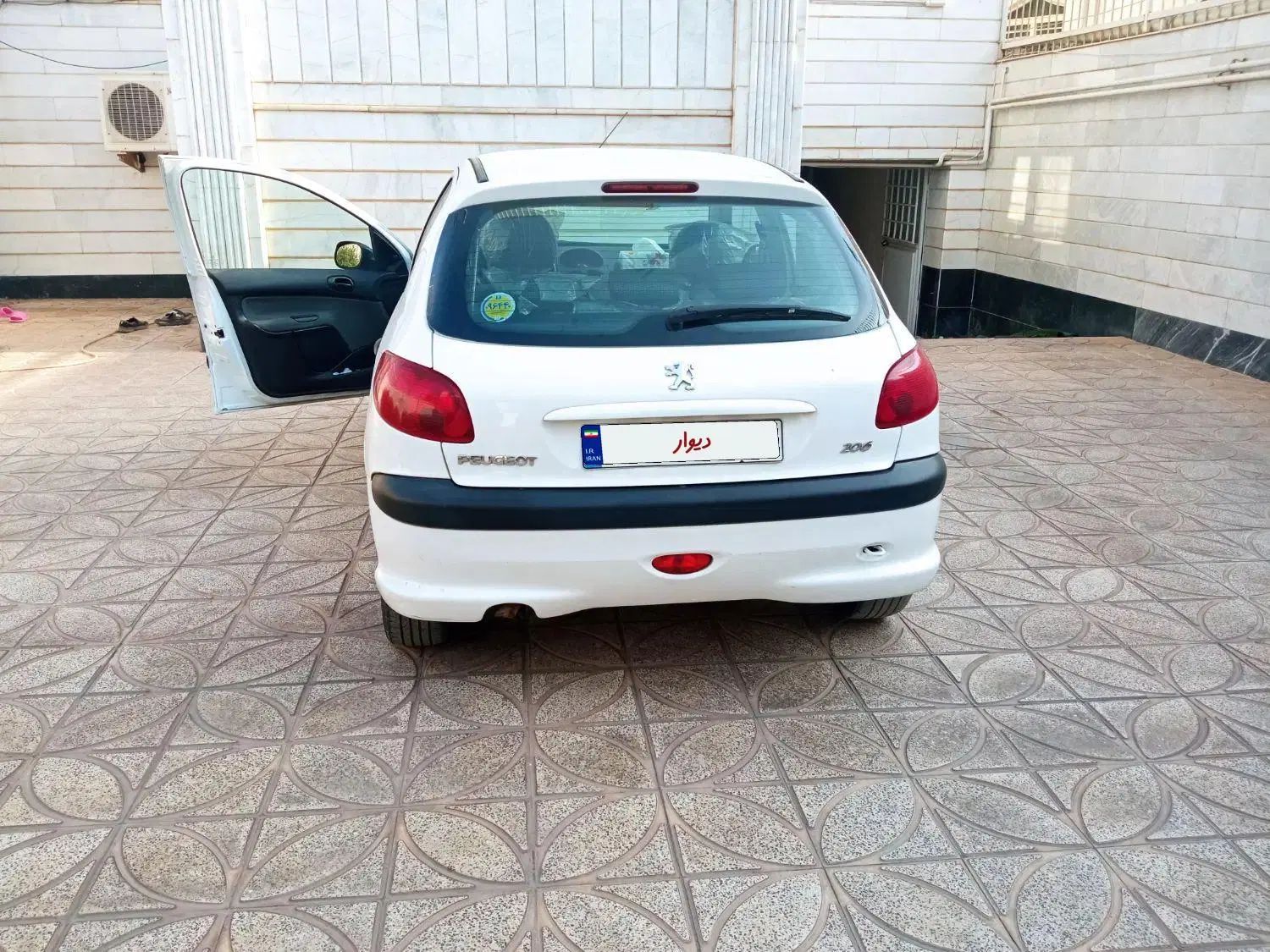 پژو 206 تیپ 3 - 1391