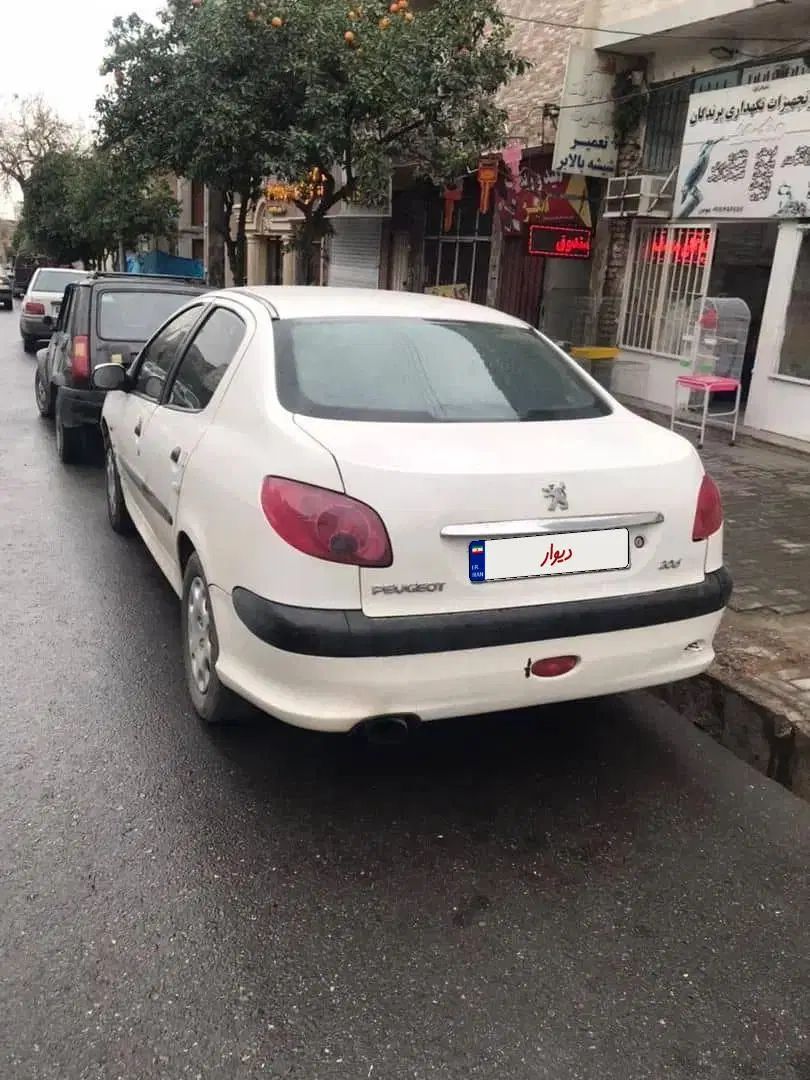پژو ۲۰۶ صندوق دار v20 - 1386